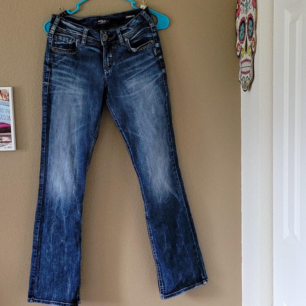 Silver suki jeans